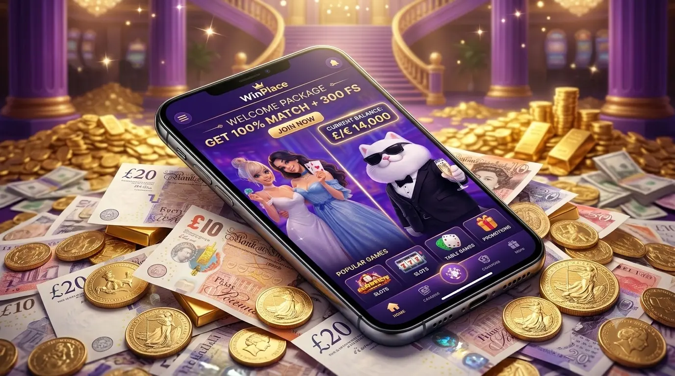 WinPlace on mobile: play casino games and sports from your phone